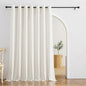RYB HOME Linen Blended Curtains for Living Room Home Office, Airy Light Filtering Treatments Vertical Weave Machine Washable 60 inch Width for Bedroom, W 60 x L 84 inches, Linen, 1 Panel