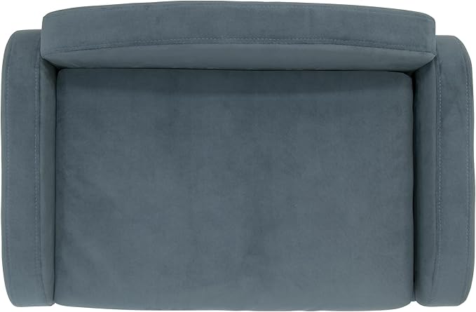 Paws & Purrs Cat Sofa Bed, Pet Couch for Indoor Cats Elevated Cat Beds with Removable Washable Mattress Cover for Kitten, Puppy or Small Animal- 31.5" Wide, Cornflower-Mewly Pet