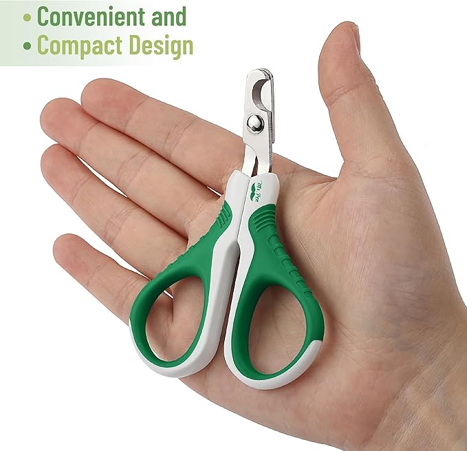 Mr. Pen Cat Nail Trimmer - Green & White, Cat & Kitten Nail Clipper, Pet Claw Trimmer for Small Dogs-Mewly Pet