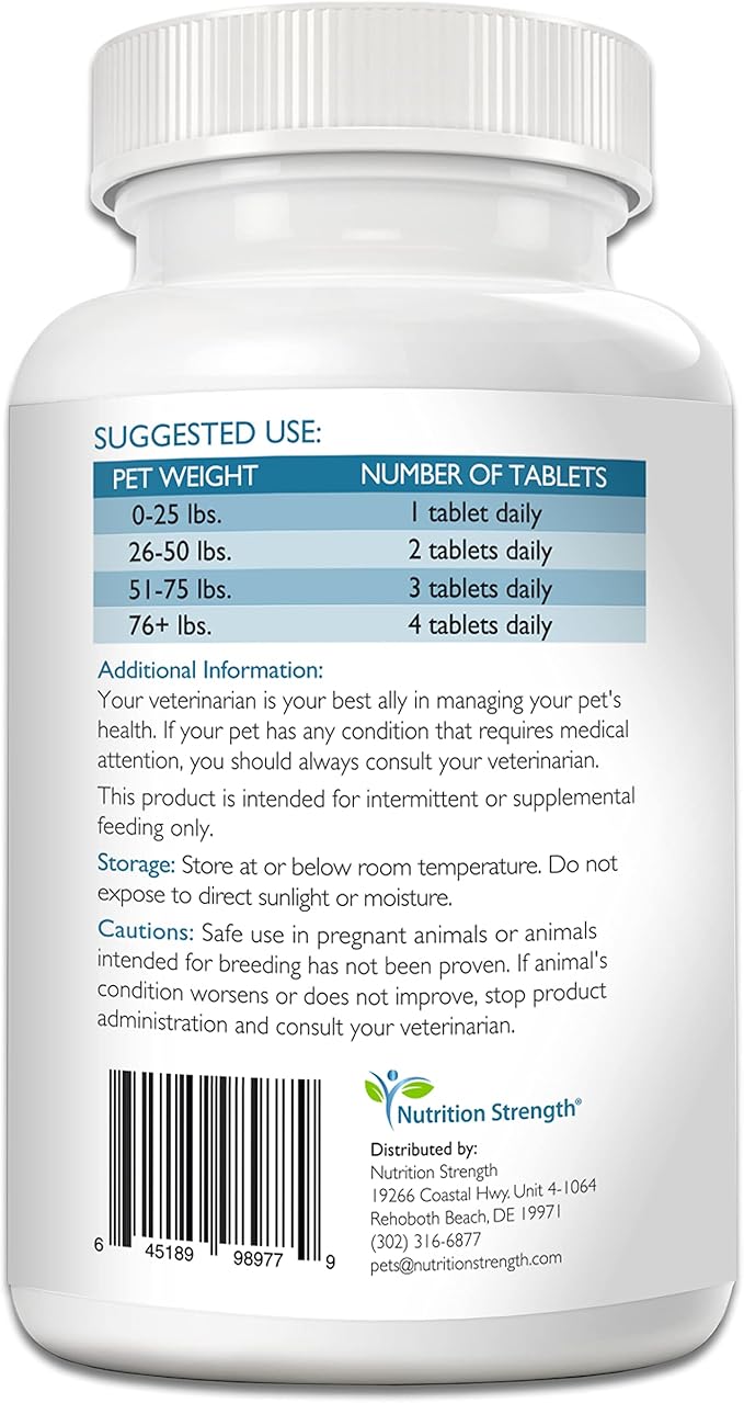 Green Lipped Mussels for Dogs for Joint Support & Inflammatory Relief, Promote Normal Mobility & Flexibility, Boost Prebiotic Activity, Support Gut Microbiome, 120 Chewable Tablets-Mewly Pet