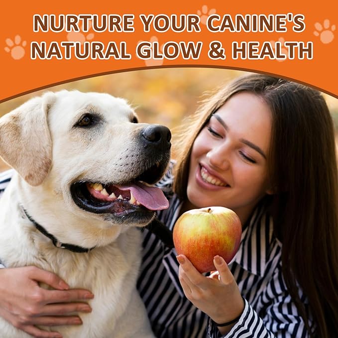 NATURE TARGET Omega 3 Fish Oil for Dogs, Salmon Oil Skin and Coat Supplement for Dogs Itchy Skin Relief with Omega 3-6-9 (EPA & DHA), Zinc, Biotin and Vitamin E & C - 120 Salmon Flavored Soft Chews-Mewly Pet