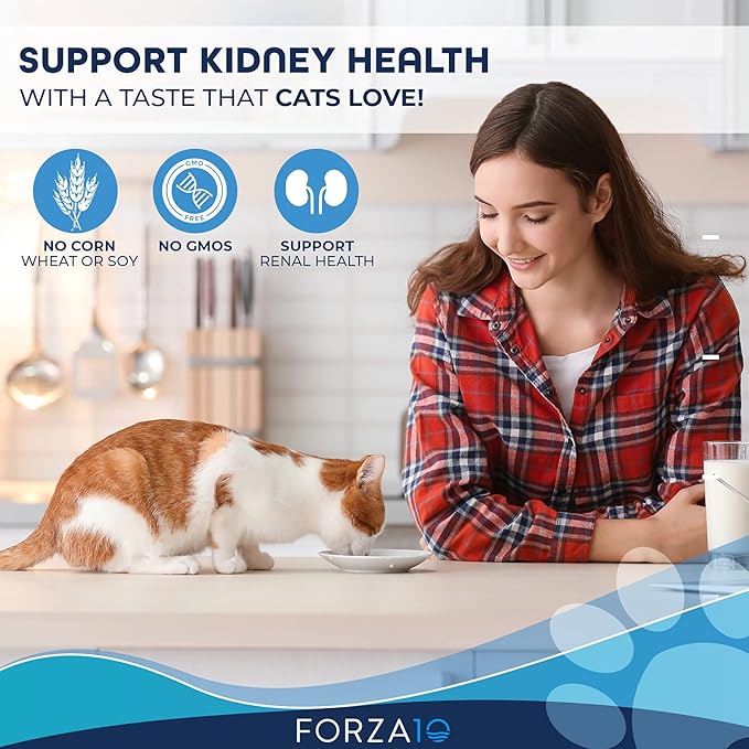 Forza10 Kidney Care Cat Food – Renal Support Wet Cat Food with Lamb, 3.5 oz Cans, 12 Pack – Vet Formulated, Made in Italy-Mewly Pet
