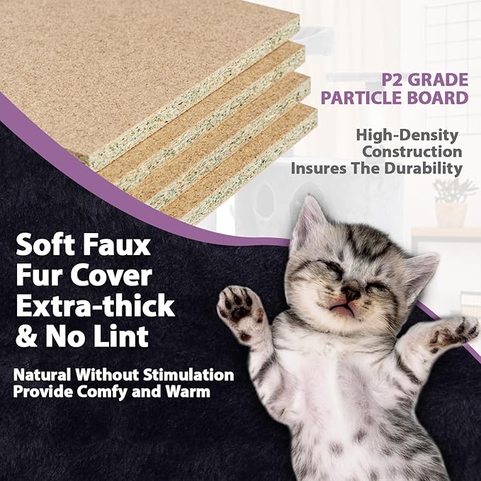 70 inches Cat Tower for Indoor Cats Multi-Level Cat Condos for XL Cat Tree Cat Climbing Tower with Scratching Posts, Hanging Toys,Dark Gray-Mewly Pet