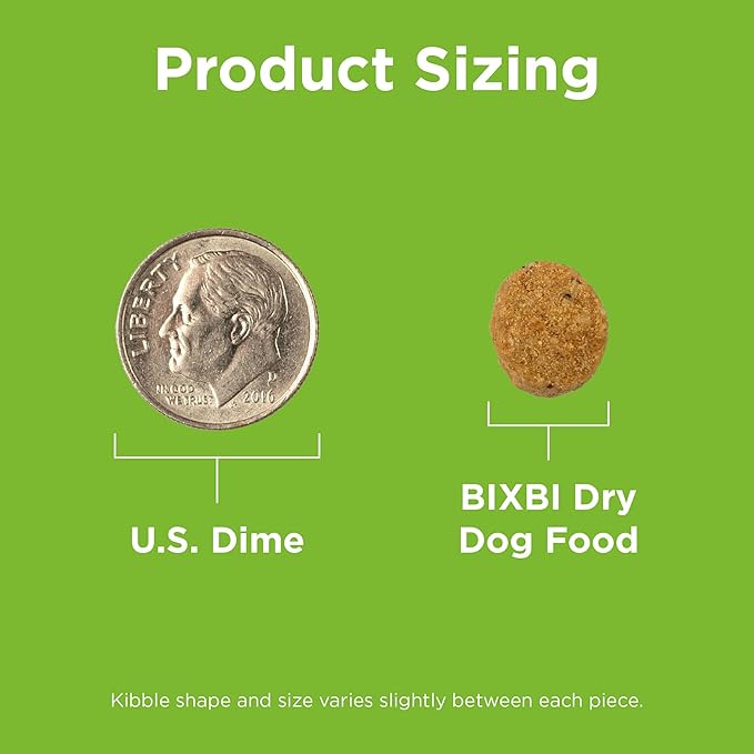 BIXBI Rawbble Dry Dog Food, Pork, 24 lbs - USA Made with Fresh Meat - No Meat Meal & No Corn, Soy or Wheat - Freeze Dried Raw Coated Dog Food - Minimally Processed for Superior Digestibility-Mewly Pet