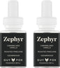 Pura & Guy Fox Home Scent Refill - Smart Air Diffuser - Up to 120-Hours of Luxury Fragrance per Refill - Essential - Clean & Safe Diffuser Fragrance - 2 Pack, Zephyr