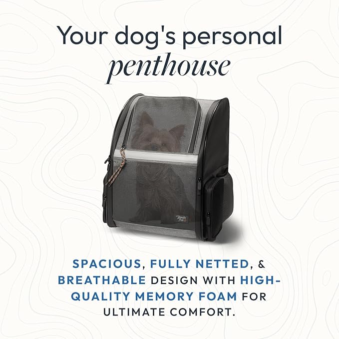 Pooch's Pick Luxury Pet Carrier Backpack-Mewly Pet