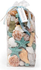 ANDALUCA Ocean Plumes Scented Seashell Potpourri Made in California Large 20 oz Bag Fragrance Vial Scents of Orange, Lime, Bergamot, Lily, Rose and Tonka Coastal Home Decor