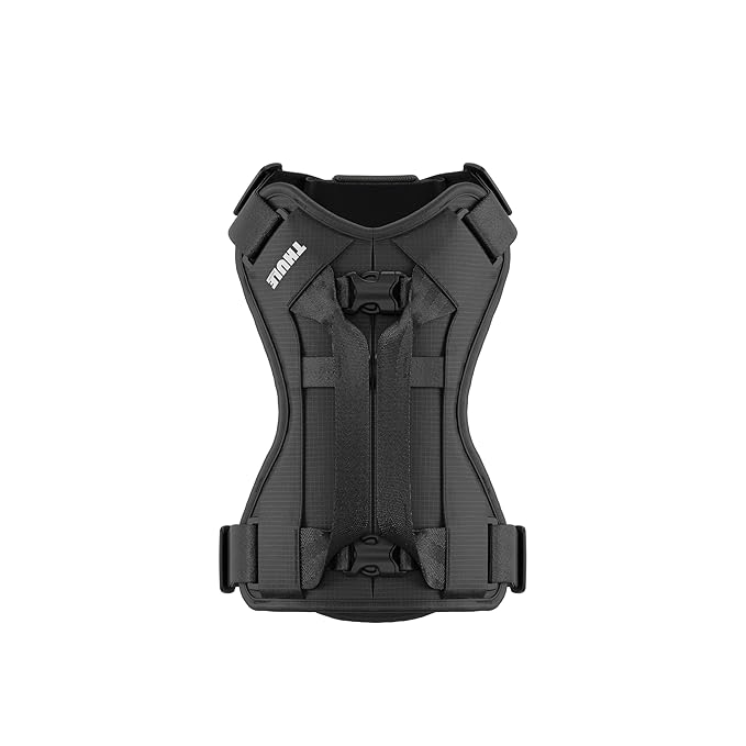 Thule Cappy Dog Harness M - Crash-Tested for Safety - Seatbelt passthrough - Adjustable & Easy to Clean - Padded Breathable mesh Panels - Leash Loop - Step-in Design-Mewly Pet