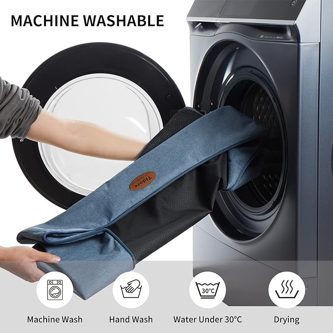 Orthopedic Dog Beds for Medium Dogs, Durable Egg Crate Foam Sofa Dog Bed wit Washable Removable Cover,Waterproof Lining,Pet Bed for Large Dogs (Navy Blue-Velvet, 39.4" L x 31.5" W x 7.4" Th)-Mewly Pet