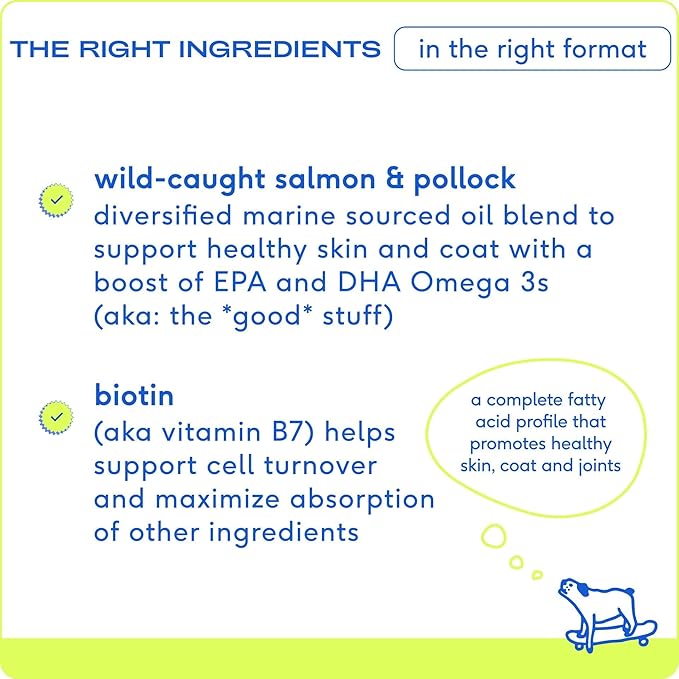 Native Pet Omega Oil for Dogs & Pumpkin for Dogs | Dog Fish Oil Supplements | All-Natural, Organic Pumpkin Fiber for Dogs | 8 Oz. Omega Oil & Pumpkin Powder-Mewly Pet