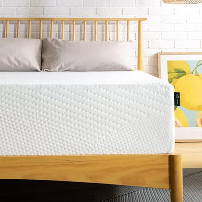 ZINUS 12 Inch Green Tea Essential Memory Foam Mattress, Queen, Mattress in A Box, Affordable Mattress, CertiPUR-US Certified
