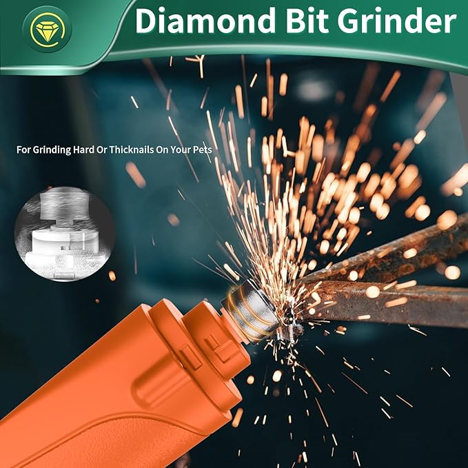 2 in 1 Dog Nail Clippers & Cat Nail Clippers Trimmers for Large Medium Small Dogs Cats Claw Trimmer Quick Sensor and Safety Guard USB Rechargeable Dogs Nail Trimmer with Catcher & 2 LED Lights-Mewly Pet