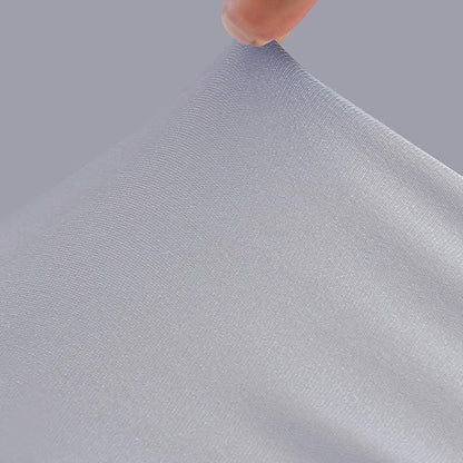 Box Spring Cover Full Size, Alternates for Bed Skirt, Smooth and Elastic Woven Material Wrap Around 4 Sides of The Box Spring, Wrinkle & Fading Resistant, Washable, Dustproof, Grey, 10 Pack