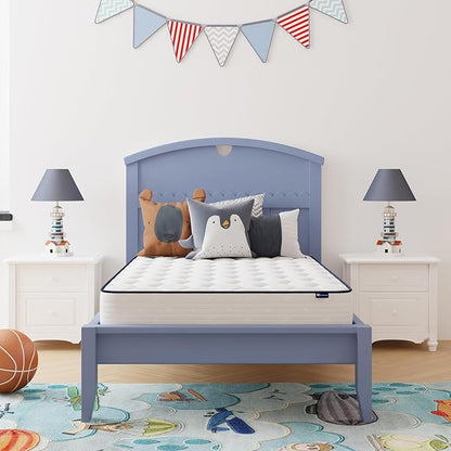 Avenco 6 Inch Full Mattress, Medium Soft, Breathable Fabric Cover & Adaptive Support, CertiPUR-US Certified, Full Size Mattresses in Guest and Kids Bedroom
