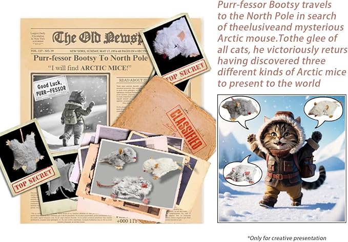 Catnip Cat Mice Toy,3 Pcs Plush Cats Nip Mouse Toys for Teeth Cleaning Chew Kitten Kicker Toy with Crinkle & Bell Cat Interactive Catnip Toys for Indoor Kittens Play Fetch-Mewly Pet