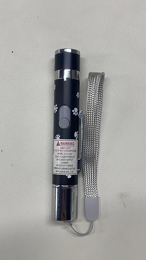 Cat Toys, 2 Pieces, USB Rechargeable Interactive Cat Mouse Toys, 3 Light Modes & 5 Adjustable Patterns, Portable Kitten Toy for Indoor Cats & Dogs, Training & Exercise Fun-Mewly Pet