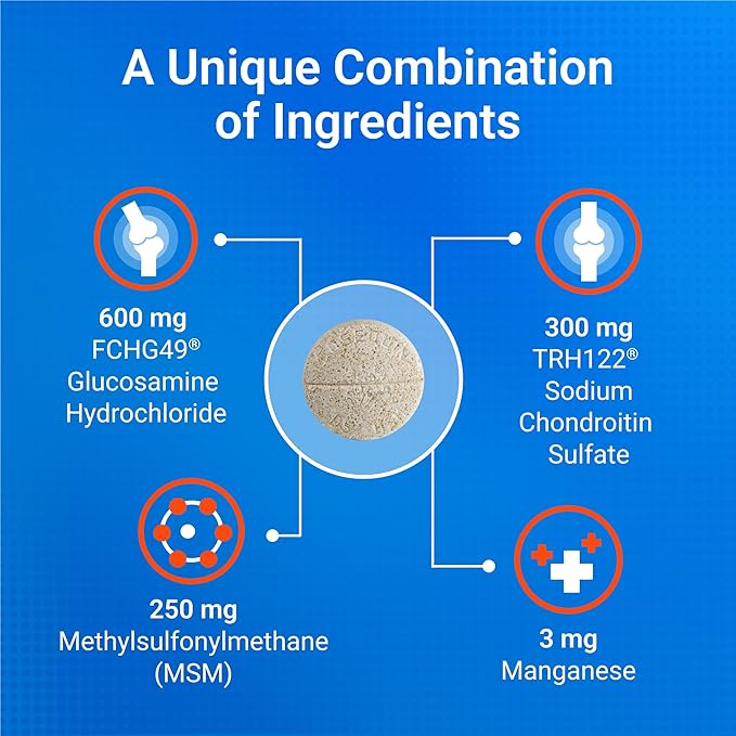 Nutramax Cosequin Maximum Strength Joint Health Supplement for Dogs - With Glucosamine, Chondroitin, and MSM, 60 Chewable Tablets-Mewly Pet