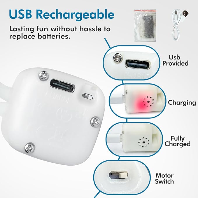 Vannon Cat Toys Flapping Bird(Cannot Fly), Rechargeable Touch Activated Kitten Toy Interactive Cat Exercise Toys with Catnip and Feather for Indoor Cat - Red-Mewly Pet