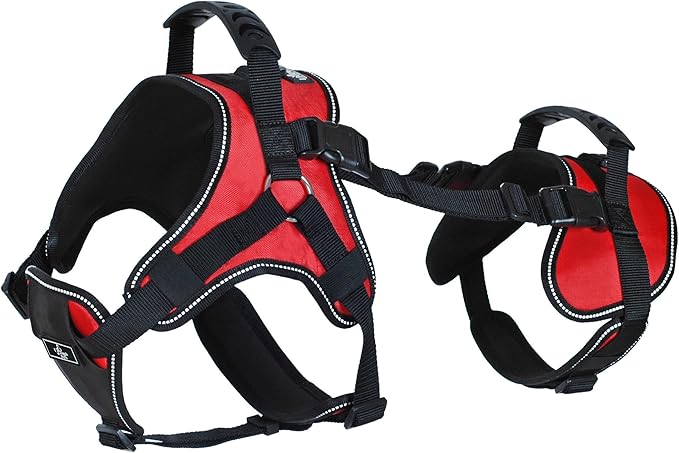 Doggie Stylz Multi-Functional Full-Body Lifting Dog Harness Vest, Designed for Front-Only, Rear-Only or Full-Body Lifting. Please Measure Your Dog Before Ordering.-Mewly Pet