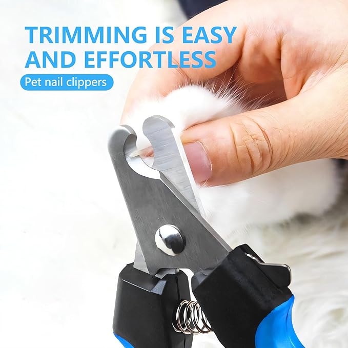 Cat Dog Specific Nail Clipper, Avoiding Excessive Cutting, Suitable for Beginners. It Can Also be Used for Small Animals Such as Birds, Hamsters, Rabbits, Hedgehogs, Ferrets, Guinea Pigs, Etc.-Mewly Pet