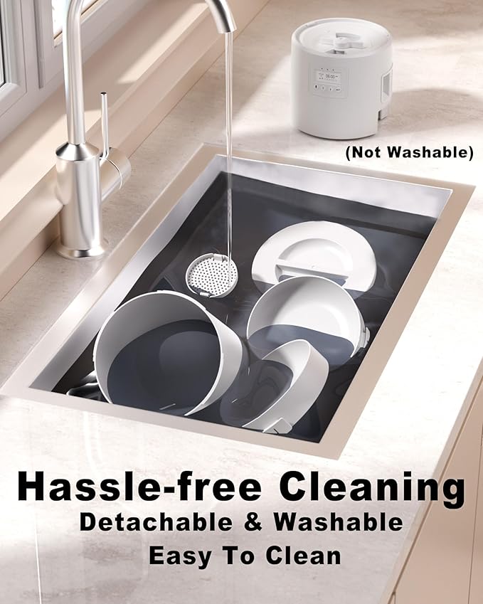 Automatic Dual Cats Feeder for 2 Cats,6 Meals/Day,12 Portions/Meal,Dual Power Auto Pet Feeder Dry Food Dispenser,Flexible Schedule Timer 10S Voice Record (White, ABS Dual Bowls)-Mewly Pet