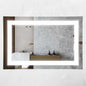 LED Vanity Bathroom Mirror 30 x 20 in. Wall Mounted, Dimmable, Lighted, Anti-Fog Mirror – Modern, Frameless Design