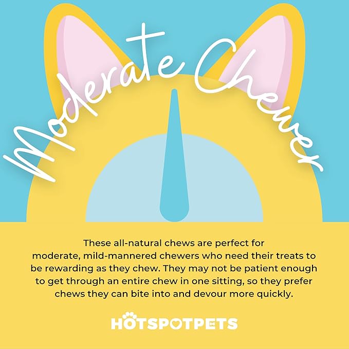 hotspot pets 10 Pack - 6-7 Inch Certified Facility Rawhide Dog Chews - from Grass Fed Brazilian Cows - Promotes Tooth Health and Good Behavior (10 Pack)-Mewly Pet