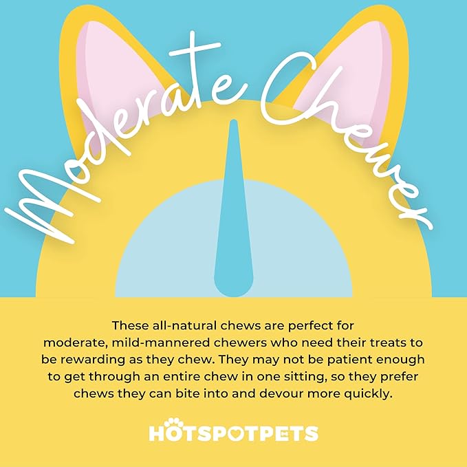 Hotspot Pets 4–5 Inch Rawhide Dog Bones (10 Pack) – USDA Certified Facility, from Grass-Fed Brazilian Cows, Supports Dental Health & Good Behavior-Mewly Pet