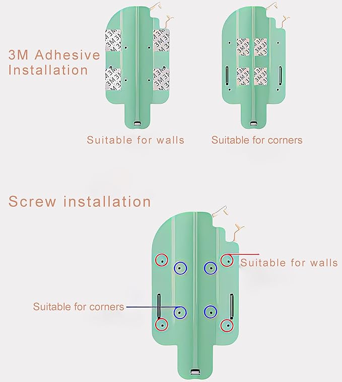 Catnip Toys for Indoor Cats 2 Pack, Stick on Wall Cat Brush with Catnip Ball Toys, 2 in 1 Massage & Self Groomer, Corner Brush-Mewly Pet