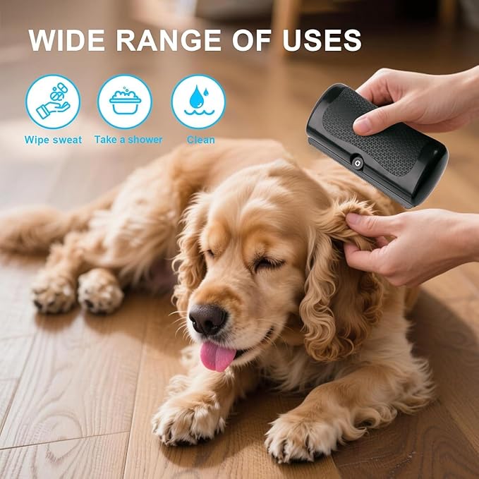 Deshedding Dog Brush Grooming Tool – Pet Hair Remover Comb for Shedding, Rhykin Brush for Short and Long Hair, Pet Groompro Deshedding Brush for Dogs,Cats,Rabbits, Horses Matted Loose Hair-Mewly Pet