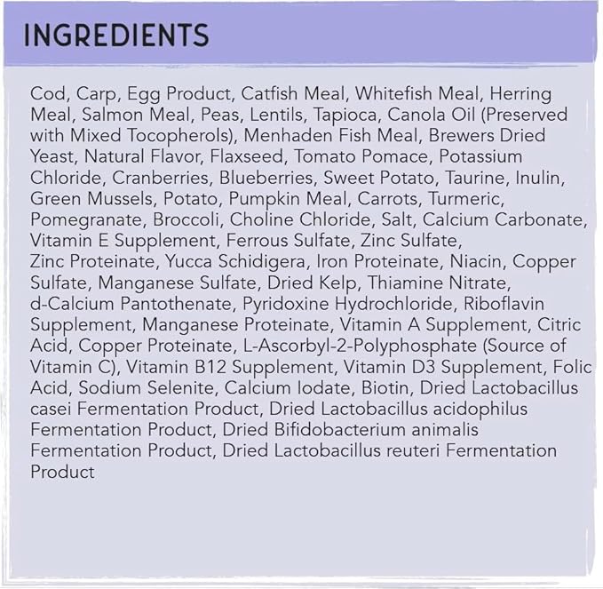 Blackwood Bounty Dry Cat Food, Cod & Carp Recipe for All Life Stages, 10 Pound Bag, High Protein, Grain Free-Mewly Pet