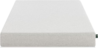 ZINUS 8 Inch Ultima Memory Foam Mattress, Twin, Fiberglass Free, Pressure Relieving, CertiPUR-US Certified, Mattress in A Box, White