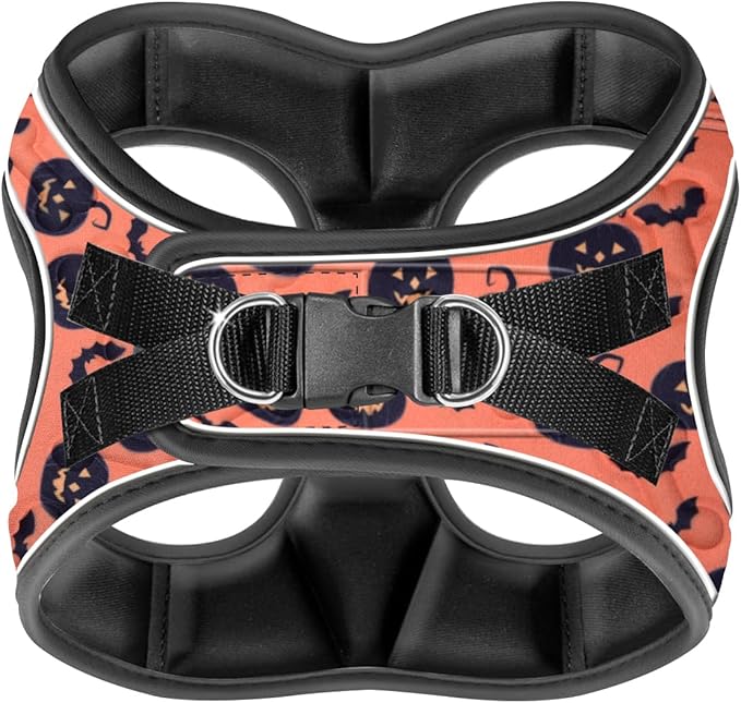 Comfort Fit Dog Harness Soft Padded No Pull Harness with Adjustable Buckles for Small Medium Large Dogs Step in Pet Vest with Easy Control Handle for Walking Jogging Running Training Dogs & Puppies-Mewly Pet