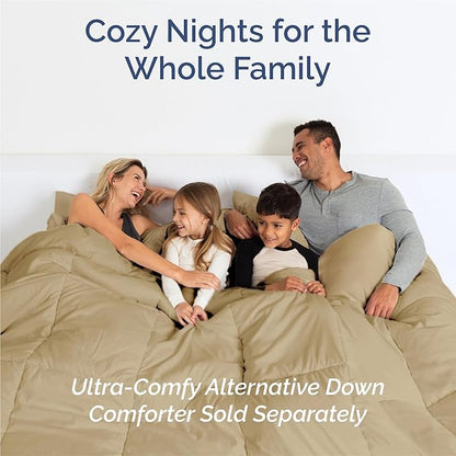 King 6 Piece Sheet Set - Comfy Breathable & Cooling - Ultra Soft Hotel Luxury Bedding Set with 8-16 Inch Deep Pockets - 1 Flat & 1 Fitted Sheet & 4 Pillowcases - Cozy, Wrinkle Free & Easy Care - Beige