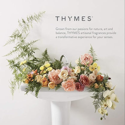 Thymes Reed Diffuser Oil Refill – Fragrance Oil for Diffuser Refill – Flameless Home Fragrance Products – Home Luxury Scents with Notes of Eucalyptus Oil, Lemon, & Bergamot (Eucalyptus, 7.75 fl oz)