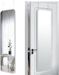 47x14 Mirror Rectangle Full Body Length Door Hanging Wall Mounted Metal Frame Dressing Make-up Mirrors for Entryway Bedroom Bathroom Living Room 47 14 inch Silver