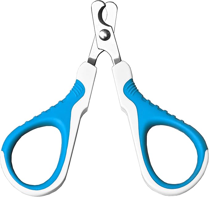 gonicc Professional Pet Nail Clippers and Trimmer - Best for Cats, Small Dogs and Any Small Pets. Sharp Angled Blade Pet Nail Trimmer Scissors.-Mewly Pet