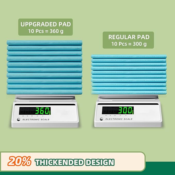 IMMCUTE Heavy Duty Puppy Pee Pads 22"x23"-100 Count | Dog Pee Training Pads Super Absorbent & Leak-Proof | Disposable Pet Piddle and Potty Pads for Puppies | Dogs | Doggie| Cats | Rabbits-Mewly Pet