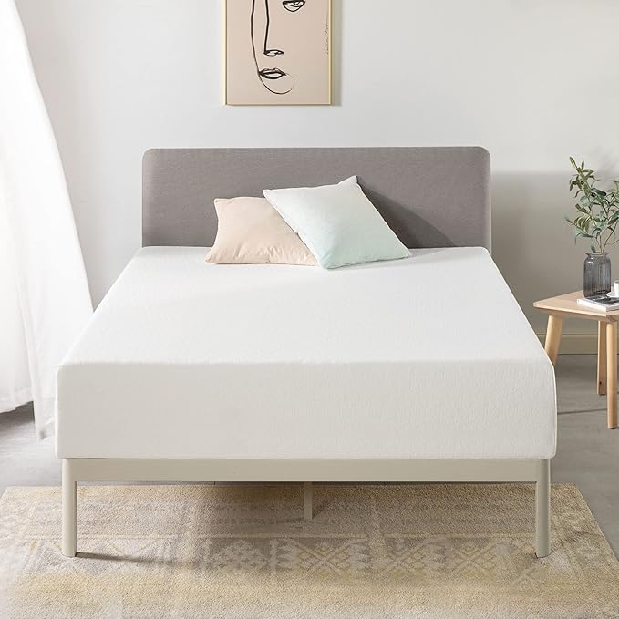Best Price Mattress 14 Inch Queen Mattress Bed-In-A-Box, Green Tea Memory Foam