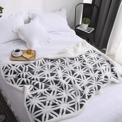 LOMAO Sherpa Fleece Blanket Fuzzy Soft Throw Blanket Dual Sided Blanket for Couch Sofa Bed (Dark Grey, 60''x80'')