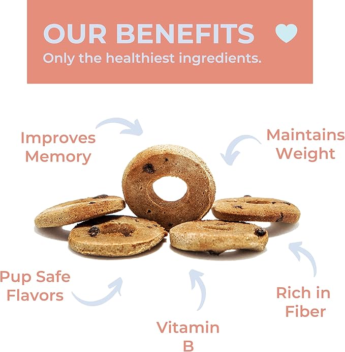 Healthy Dog Training Treats Non-GMO Grain Free Human Grade Crispy Oatmeal Chip Made in USA (24oz)-Mewly Pet