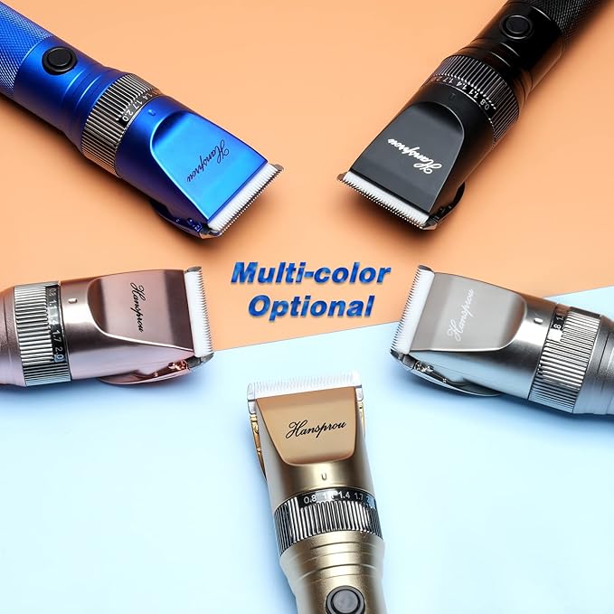 Dog Grooming Clippers, Professional 12V Heavy Duty Pet Clippers, Large Dog Shaver for Thick Coat,Plug-in Pet HairTrimmer with Guard Combs Brush for Dogs Cats-Mewly Pet