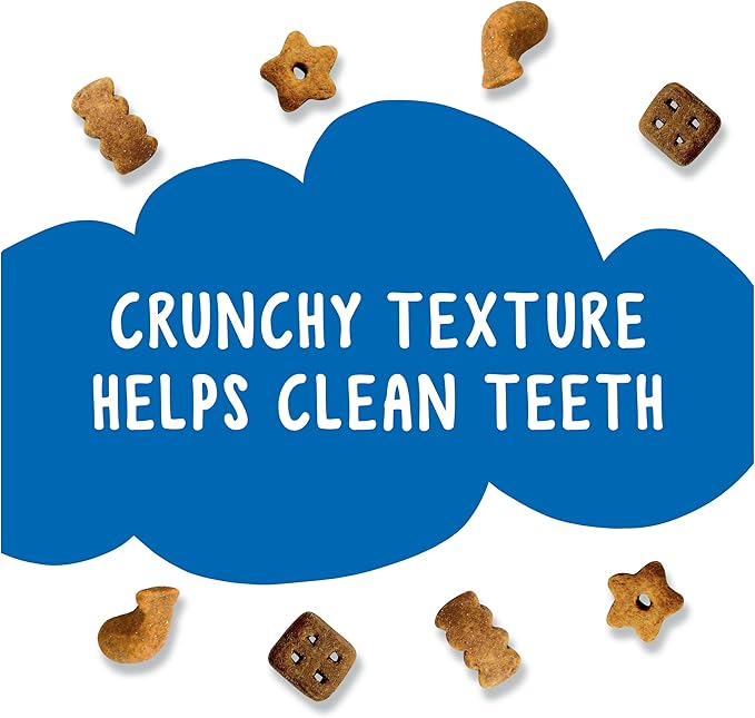 Purina Friskies Party Mix Cat Treats, Beachside Crunch, Made with Ocean Whitefish, Crunchy Cat Treats for Adult Cats, 20-Ounce Resealable Canister (Pack of 4)-Mewly Pet