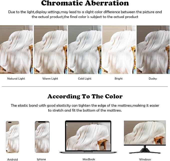 NEWCOSPLAY Super Soft King Blanket Ivory Premium Silky Flannel Fleece Leaves Pattern Lightweight Bed Blanket All Season Use (Ivory, King(90"x110"))