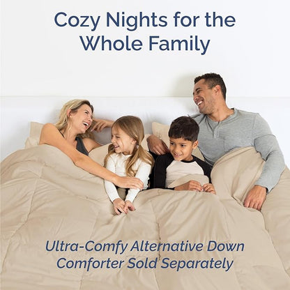 Twin 4 Piece Sheet Set - Comfy Breathable & Cooling - Ultra Soft Hotel Luxury Bedding Set with 8-16 Inch Deep Pockets - 1 Flat & 1 Fitted Sheet & 2 Pillowcases - Cozy, Wrinkle Free & Easy Care - Cream