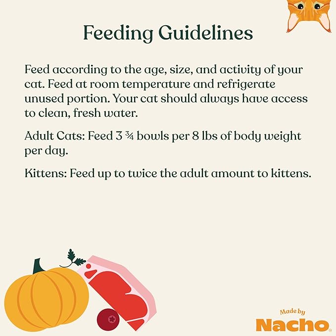 Made by Nacho Wet Cat Food, Grass-Fed, Grain-Finished Minced Beef in Bone Broth for Hydration with Prebiotics for Digestive Health, High Protein, 2.5oz Cups (10 Pack)-Mewly Pet