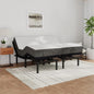 Blissful Nights e3 Split King Adjustable Bed Base Frame with 10" Medium Firm Gel Infused Memory Foam Mattress
