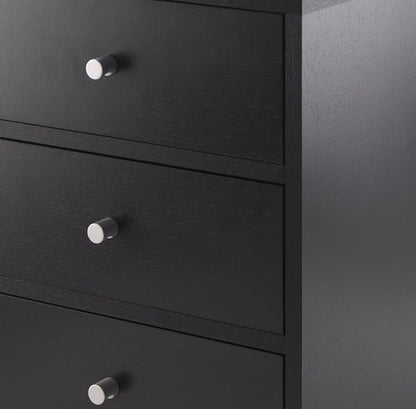 Winsome Daniel Accent Table, 15.75"W x 16.61"D x 22"H, Black