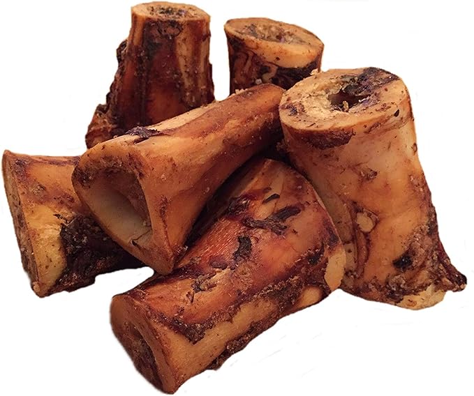 K9 Connoisseur Beef Marrow Dog Bones Long Lasting for Aggressive Chewers - USA Made Single Ingredient Dynamo Bone for Small and Medium Dogs Upto 50 Pounds - 6 Pack-Mewly Pet