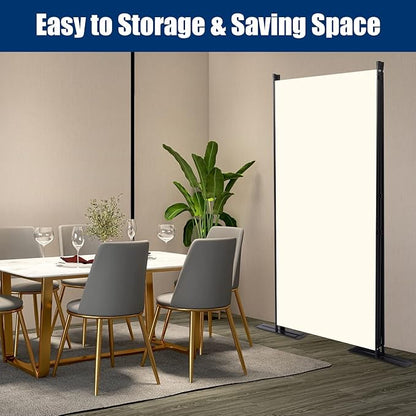 Room Divider 6FT Portable Room Dividers and Folding Privacy Screens, 102'' W Fabric Divider for Room Separation, 3 Panel Partition Room Dividers Freestanding Wall Divider Screen for Dorm Studio Office